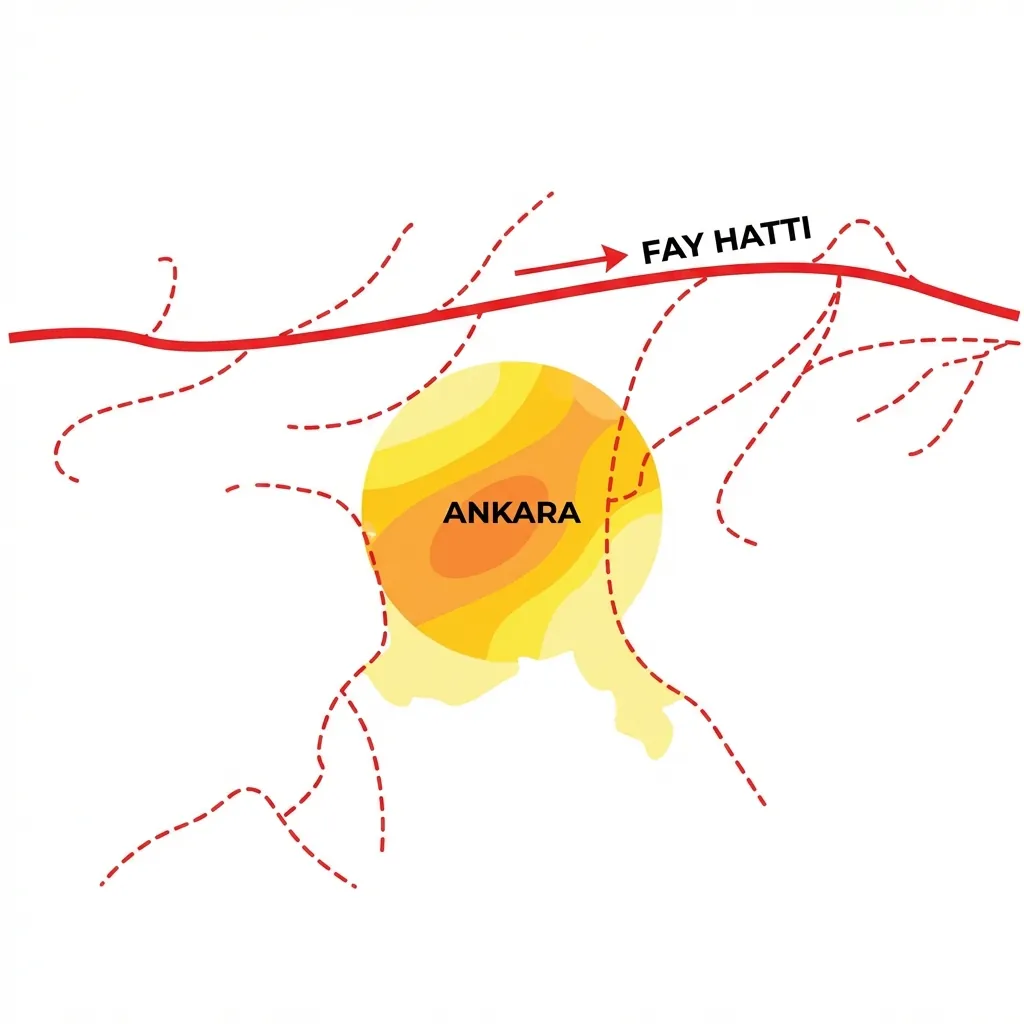 Ankara deprem risk haritası ve Kuzey Anadolu Fay Hattı