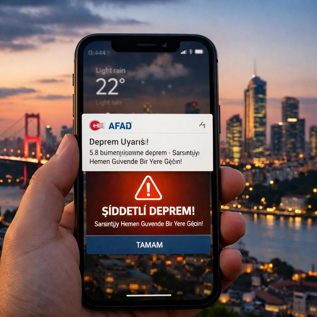Deprem Erken Uyarı Sistemi Nasıl Çalışır?