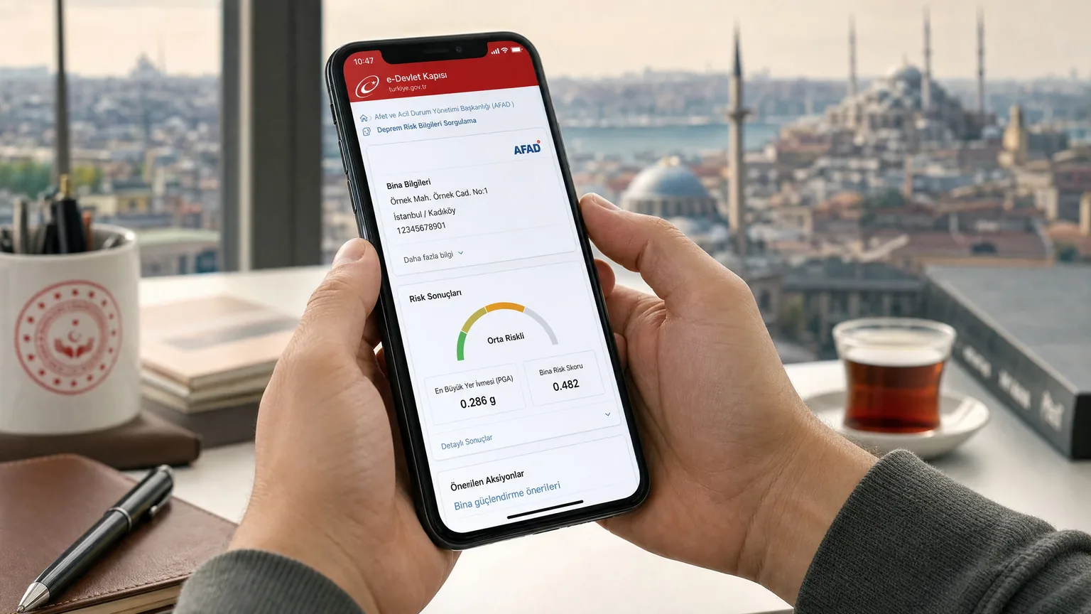 E-Devlet ile Deprem Riski Sorgulama 2026 — Adım Adım